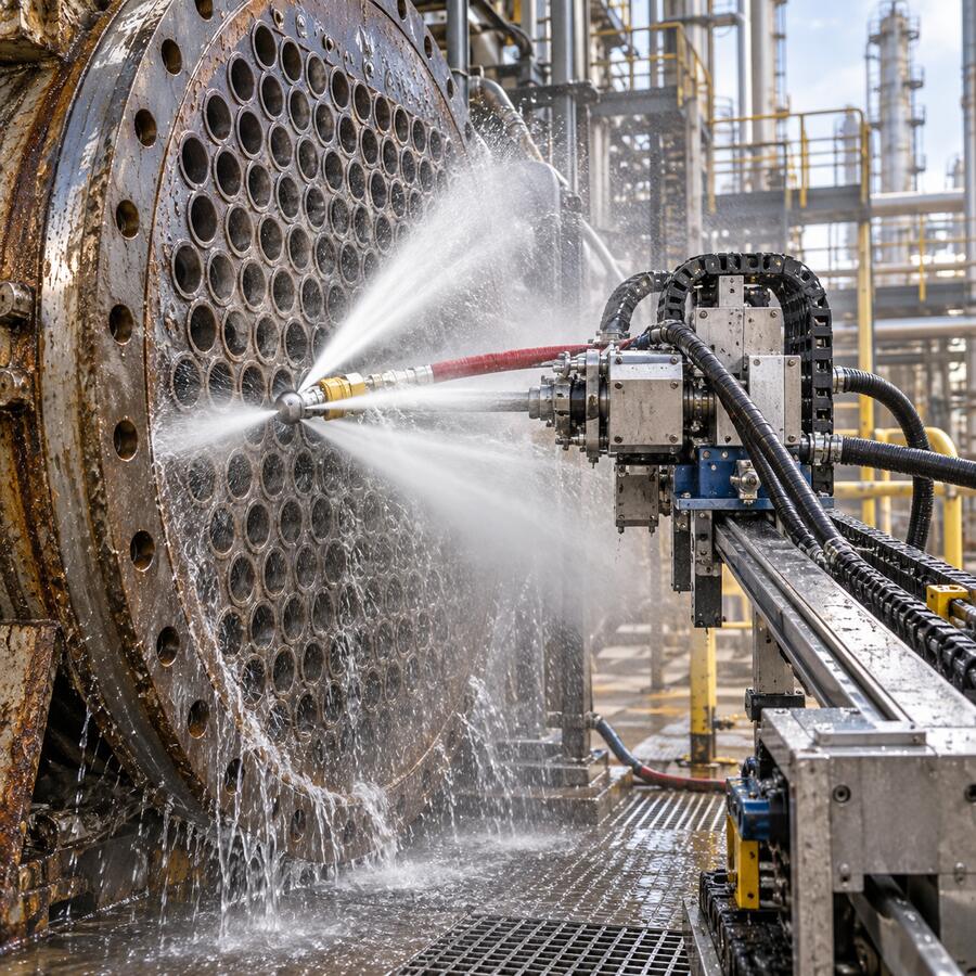 Hydro-milling Cleaning